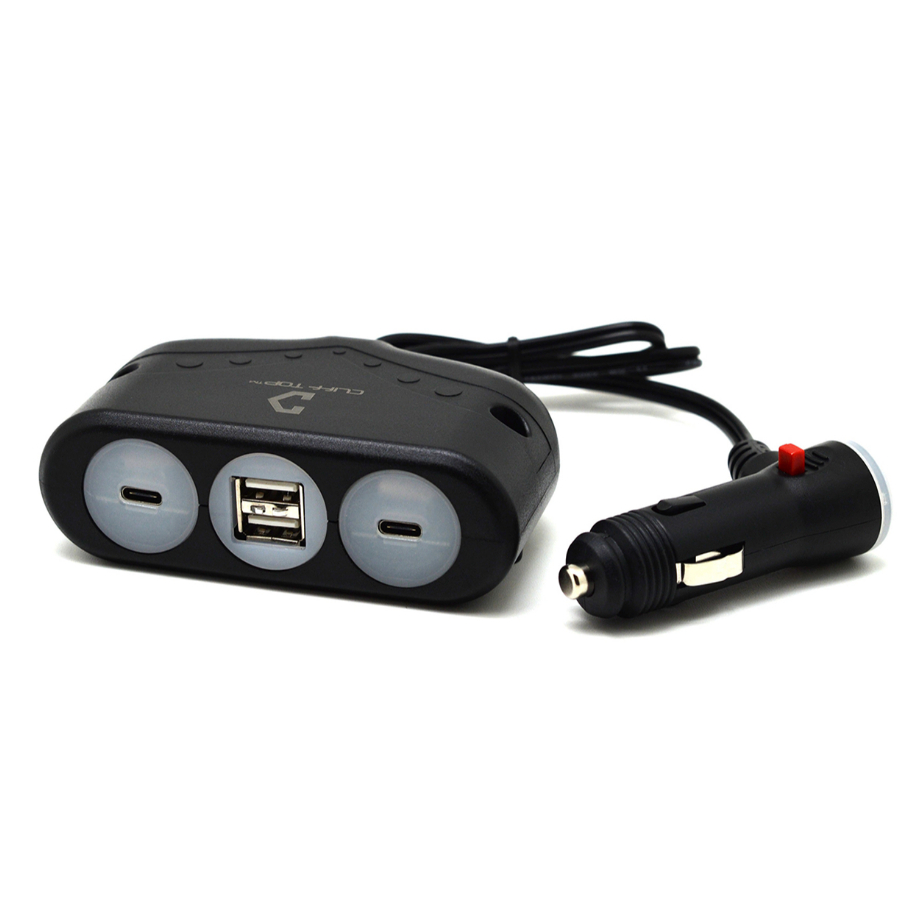 【隔日配 台灣製】Cliff Top 車充 車充充電器 車充擴充器 53W PD Type C + USB-A車充快充