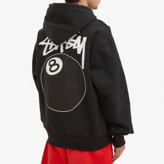多色可選 Stussy 8 Ball ZIP Hoodie 8號球 美式連帽外套 刷毛外套 男女同款 Stussy 外套