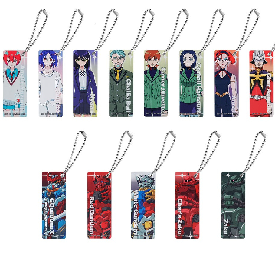 【現貨】GQuuuuuuX 鋼彈 一番賞 vol.2 夏亞 紅色鋼彈 修司 E賞 F賞 萬代 鑰匙圈 吊飾 小森 寇茉莉