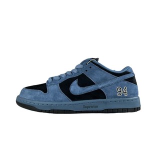 Supreme x Nike SB Dunk Low 94 Ocean Fog 聯名 藍黑94 男 HQ8487-400