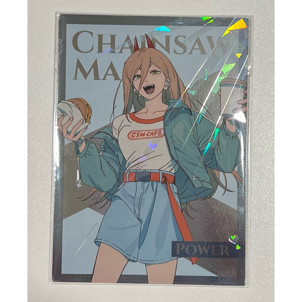 鏈鋸人 私服 制服 小卡 閃卡 抽卡機 早川秋 真紀真 天使 比姆 蜘蛛惡魔 小紅 早川秋 岸邊