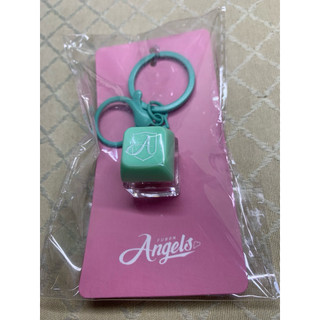全新現貨 富邦悍將 Fubon angels 寵愛天使 女孩日 心動鍵盤吊飾 綠色