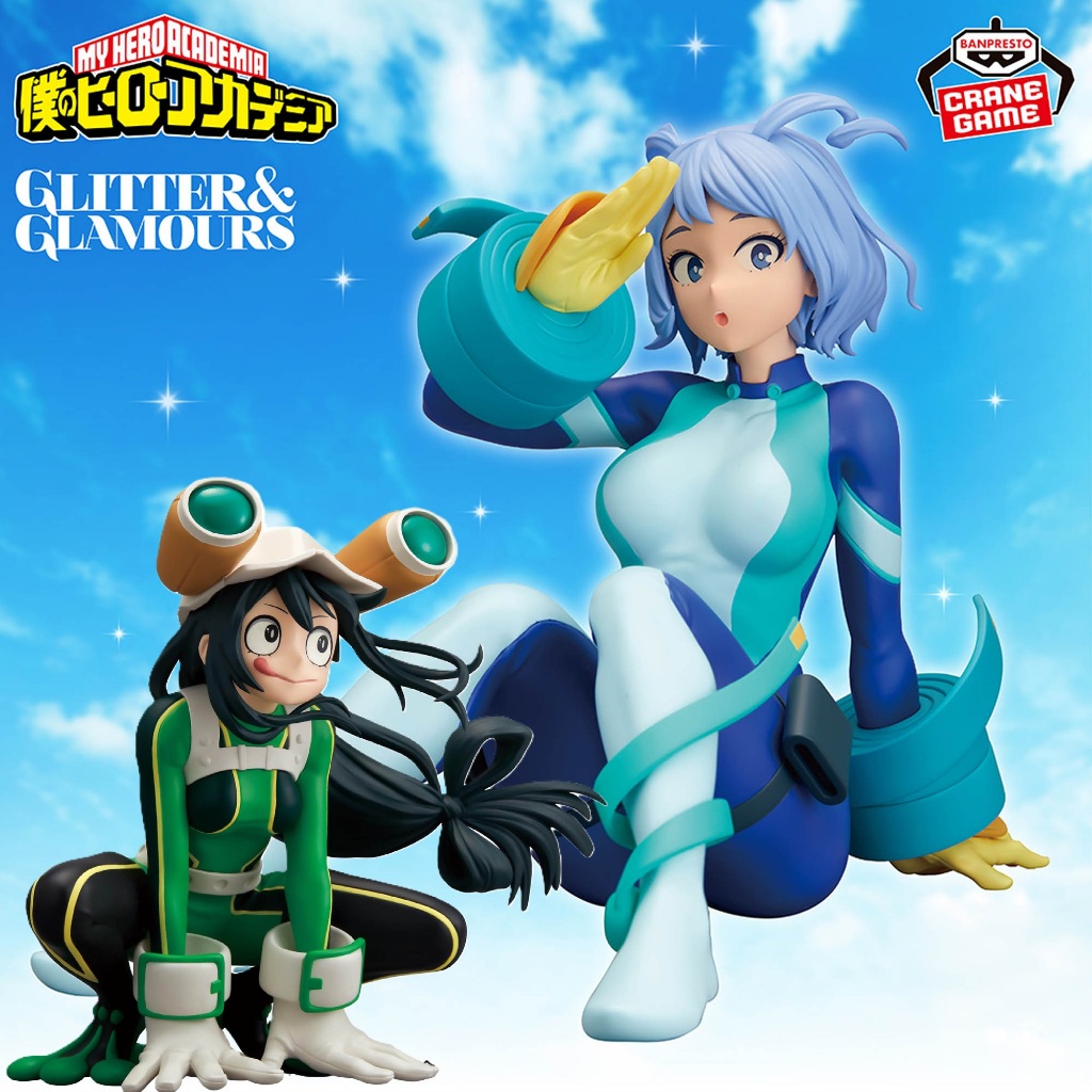 🌀日版客🌀 日版 我的英雄學院 G&G 蛙吹梅雨 波動捻麗 坐姿 景品 公仔