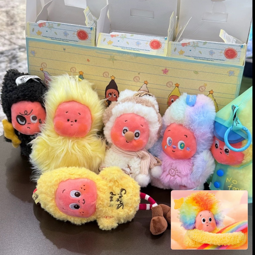 在台 免運 POPMART 泡泡馬特 星星人好夢氣象局系列 三代 毛絨掛件 3.0  盲盒手辦 潮流玩具 時尚禮物 手辦