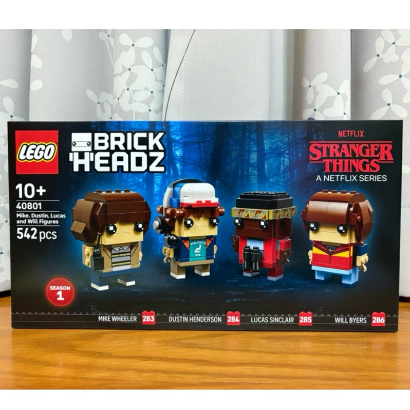 【椅比呀呀|高屏1200】LEGO 樂高 40801 麥克、達斯汀、路卡斯和威爾玩偶 怪奇物語