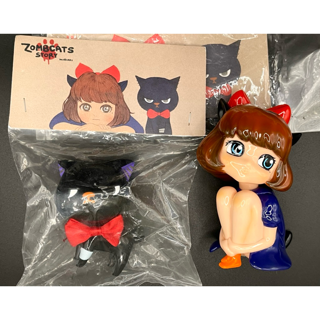 新品 送料無料 morimeiworks Nekozilla Zombcats Story ソフビ sofubi