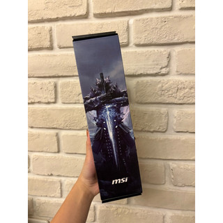 MSI Model Kit Sword 龍魂石中劍擺件、折疊耳機