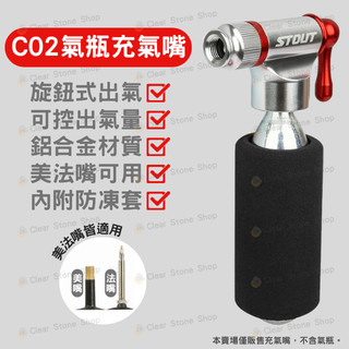 【附贈防凍套】氣嘴頭 打氣 打氣嘴 充氣嘴 co2氣嘴