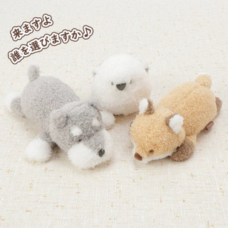 日本 Hapins fuku fuku Nyanko 狐狸娃娃 雪納瑞 山雀 狗狗 鳥 狐狸 玩偶 娃娃 可愛 抱枕