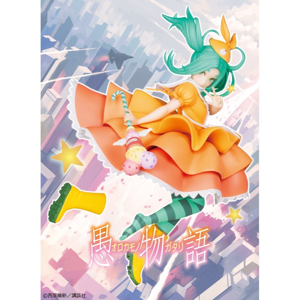 ☆當皮玩具☆ 現貨 日版 KONAMI 景品 愚物語 斧乃木余接 斧乃木餘接 封面視覺Ver. 公仔