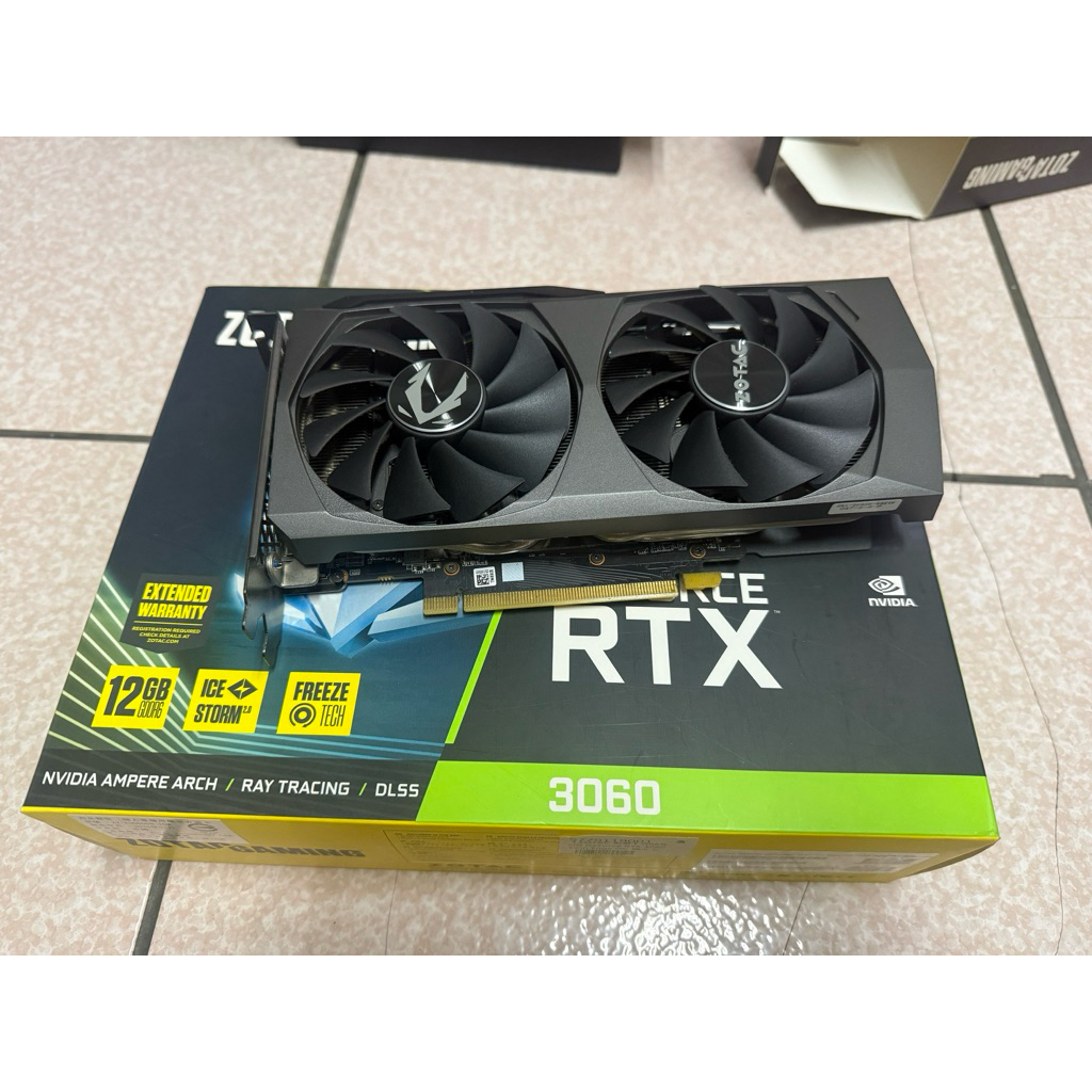 賣RTX3060顯示卡（RTX3050、RTX2070、GTX1080參考）