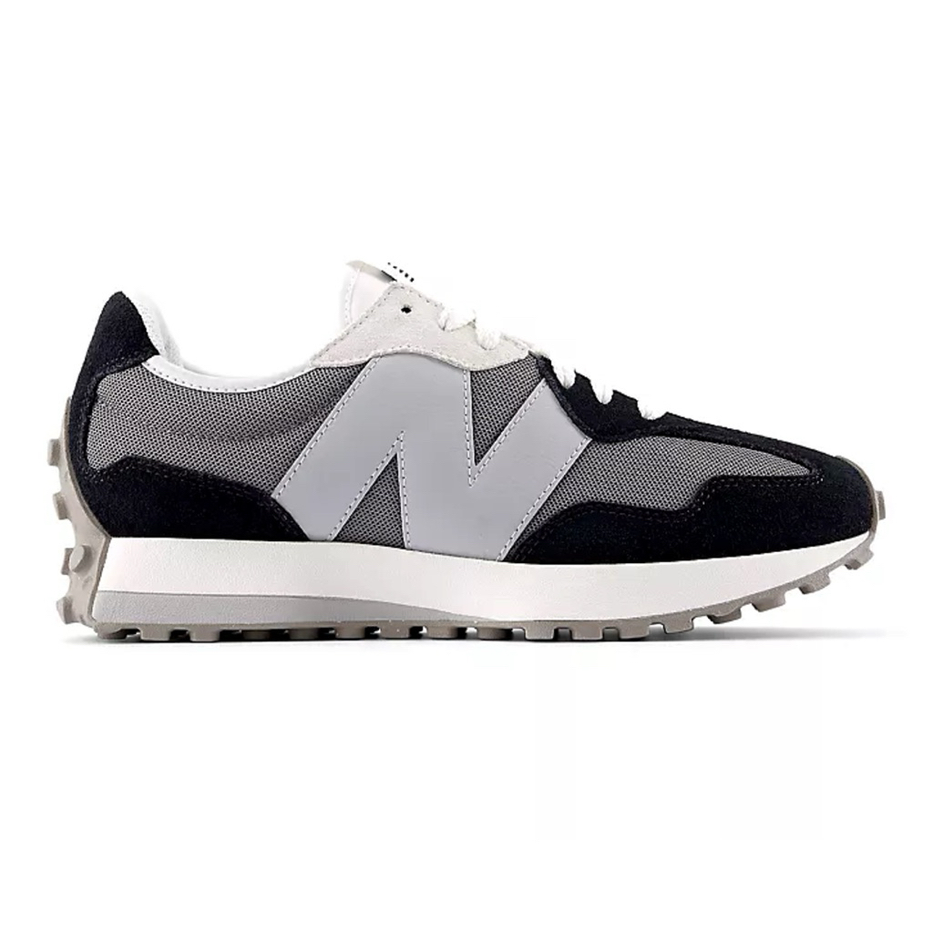 New Balance 327 復古休閒鞋 男女 黑灰色_U327LNB-D