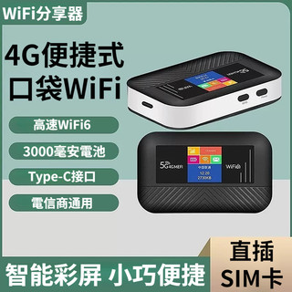 🔥新品首發🔥WIFI6 分享器 4G lte分享器上網絡卡 插SIM卡分享器 支援台灣全頻段 高速上網 手機熱點 路由器