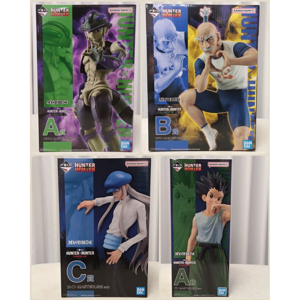 A區 一番賞✨獵人💞蟻王篇💞A賞 蟻王 梅路艾姆💞B賞 尼特羅 會長💞C賞 凱特💞A賞 小傑