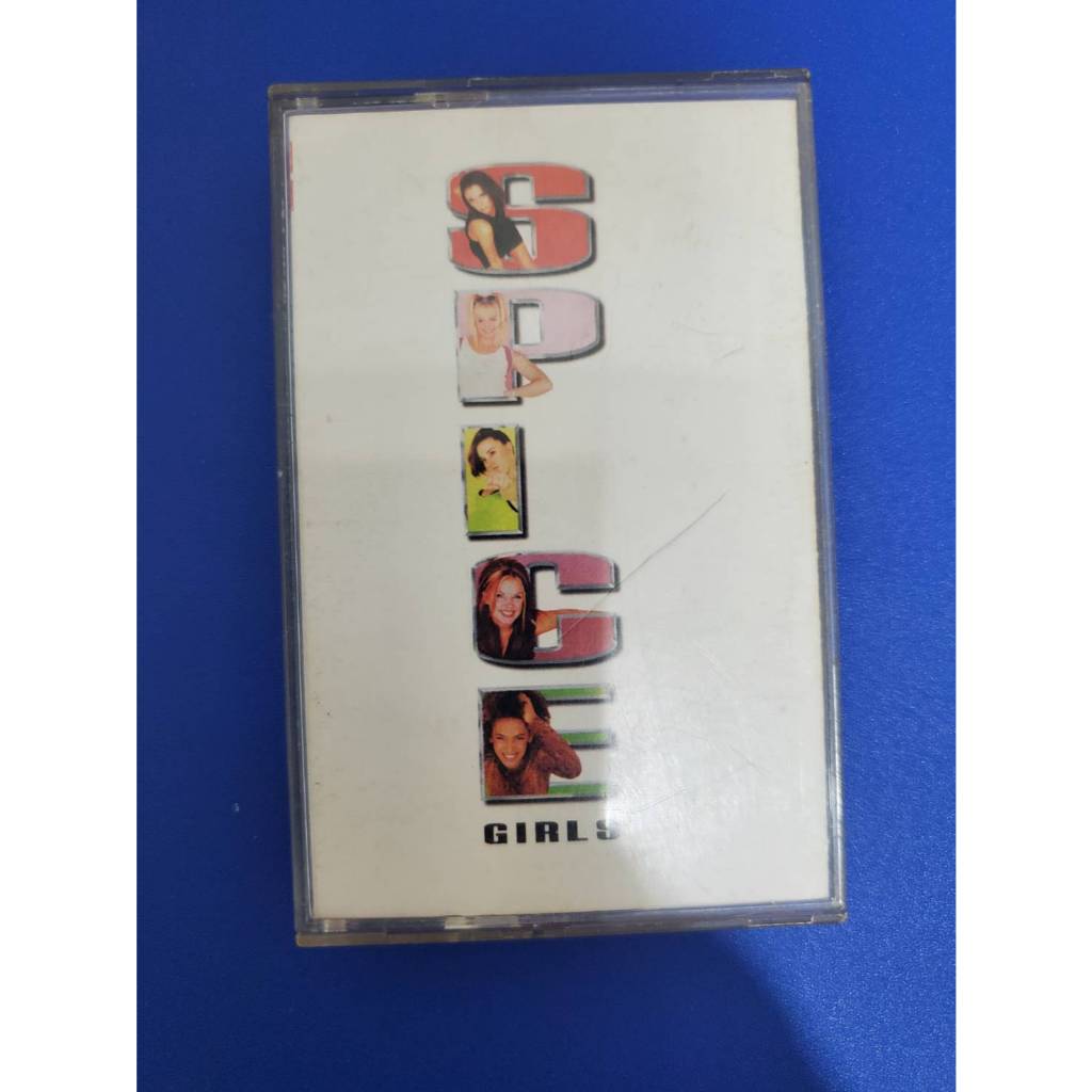 ☆懷舊經典收藏☆ 辣妹合唱團Spice Girls《SPICE》(火辣辣) 絕版錄音帶 正版卡帶