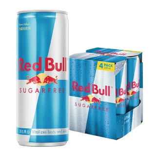 【Red Bull】紅牛無糖能量飲料(250mlx4罐)(超取.店到店限購6組)