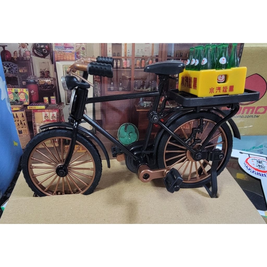 ☆黑松100週年慶 全新僅拆檢「黑松復古送貨腳踏車」限量隱藏版金色限量3000組 等您抽抽樂 贈隨機飲料或其他