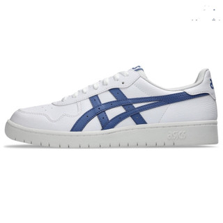 ASICS 亞瑟士 TIGER JAPAN 男復古鞋 休閒鞋 板鞋 皮面 1203A615-101 白藍 零碼出清