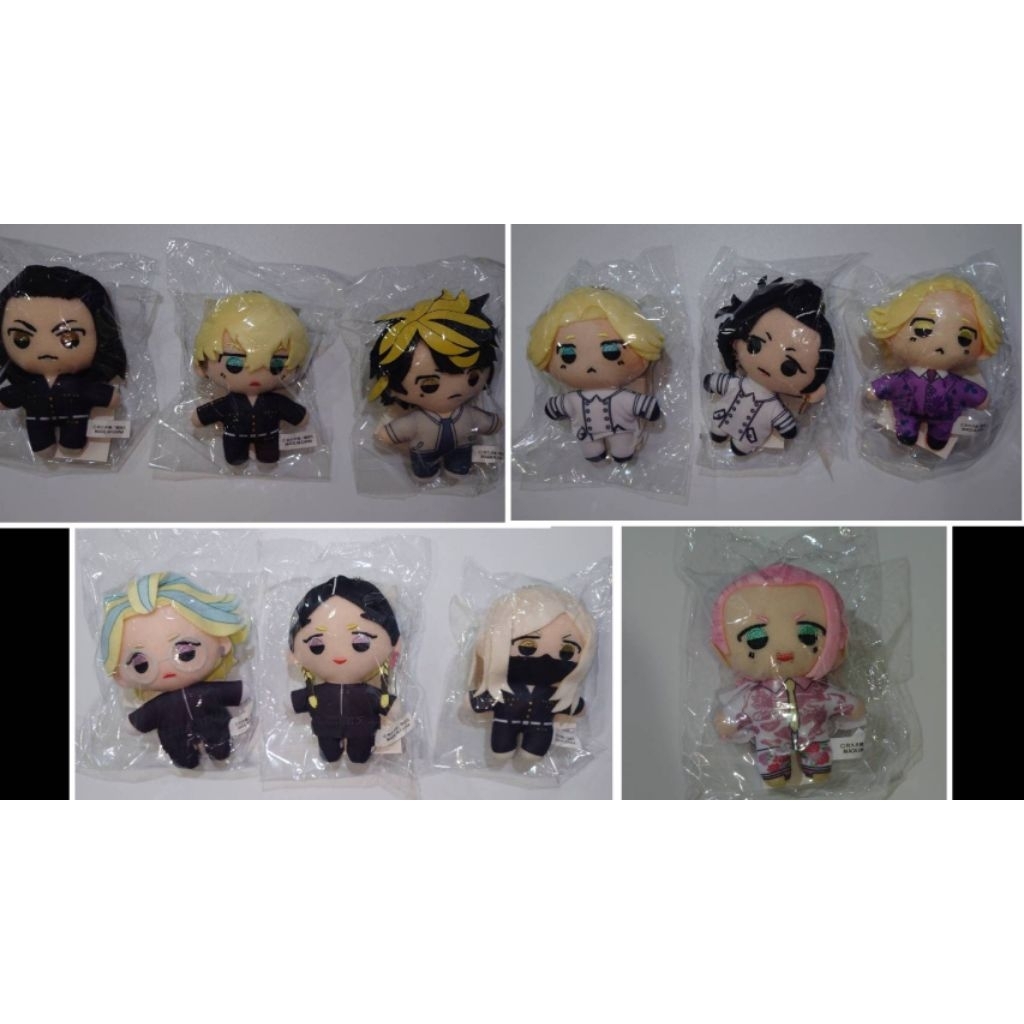 東京復仇者 原畫展 娃娃 場地圭介 松野千冬 羽宮一虎 三途春千夜 九井一 乾青宗 灰谷蘭 灰谷龍膽 玩偶