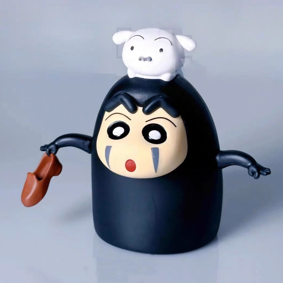 蠟筆小新│無臉男 村花 無臉男擺件 蠟筆小新擺件 野原家擺件 野原新之助 蠟筆小新公仔 無臉男小新娃娃 蠟筆小新周邊