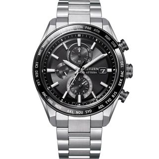 CITIZEN 星辰 ATTESA 光動能 鈦金屬 電波計時手錶 42MM (AT8295-56E)
