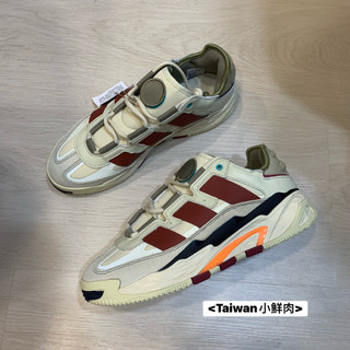 <Taiwan小鮮肉> ADIDAS NITEBALL 奶油 酒紅 復古 厚底 休閒鞋 男鞋 ID4088