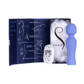 加拿大 BMS Swan天鵝時代超強震按摩棒(藍) 藍色變身棒