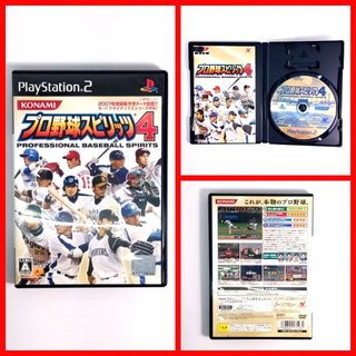 PS2 - 職棒野球魂 4 Professional Baseball Spirits 4 4988602135282