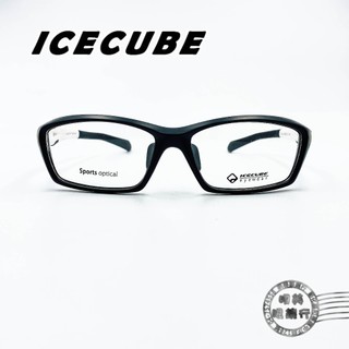 ICECUBE-台灣製/BANFF DC4 黑X白 /運動光學鏡架/鏡框/明美鐘錶眼鏡