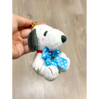 🥜花生邦尼🐇日貨 (補貨到)環球影城USJ Snoopy 史努比玩偶 藍色寶石 蝴蝶結 吊飾