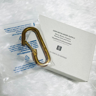 -Closer- CANDY DESIGN&WORKS 日本製 Raff 扣環式 鑰匙扣 黃銅色 現貨
