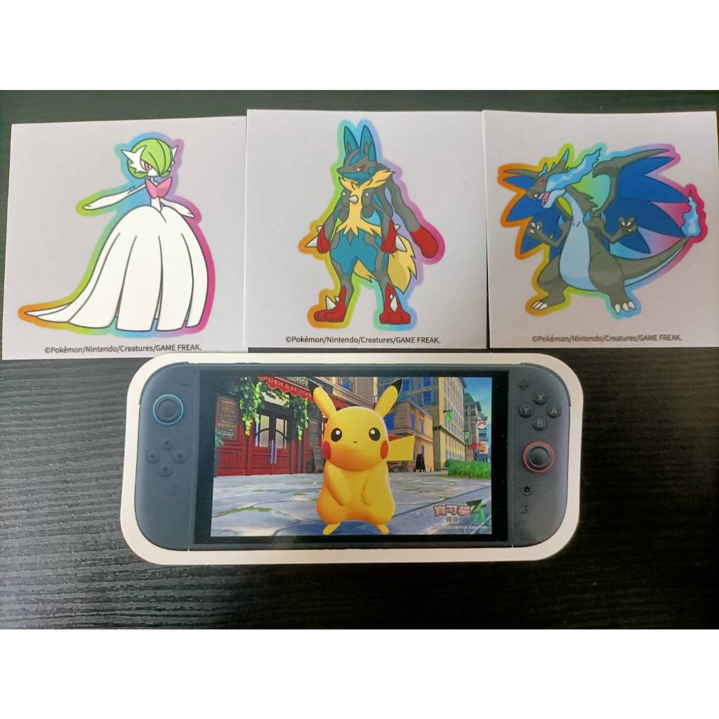 🔥超殺特價🔥 超級進化 貼紙 超級沙奈朵 超級噴火龍x 超級路卡利歐 switch 皮卡丘