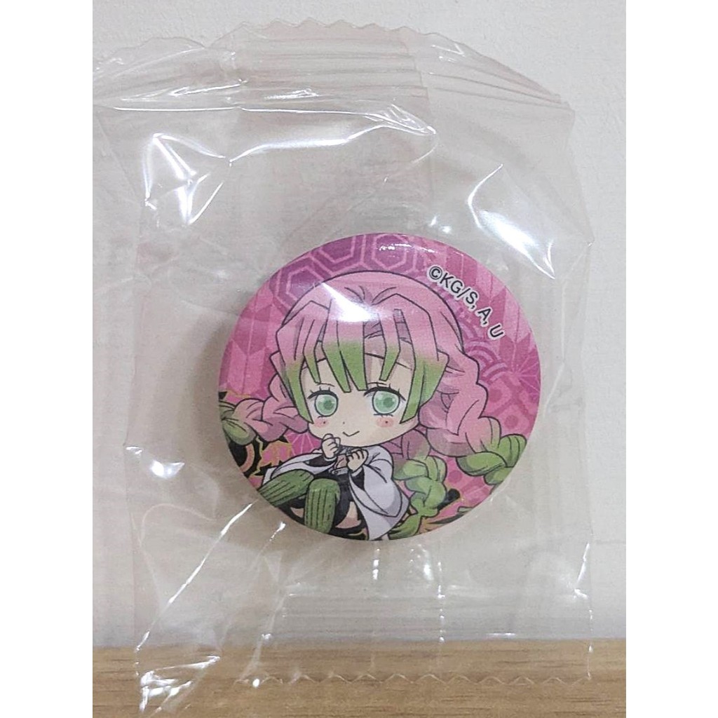 【全新未拆】甘露寺蜜璃 徽章 胸章 小徽章 甘露寺 蜜璃 戀柱 鬼滅 轉蛋 扭蛋 鬼滅之刃 鬼滅 壽司 藏壽司