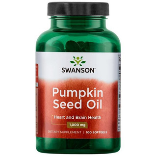 全面免運 Swanson 南瓜籽油 Pumpkin Seed Oil 1000mg 100顆