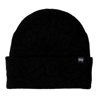 Krooked Flowers Eyes Clip - Black 毛帽