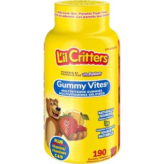 現貨【美國原裝】L’il Critters 兒童綜合維他命軟糖 190顆｜含11種營養素・天然果味｜維持健康・營養補給