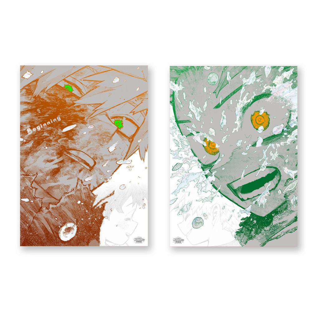 現貨 正版 原畫展 A2 海報 綠谷 爆豪 我英 綠谷出久 爆豪勝己 幼馴染 我的英雄學院 The Beginning