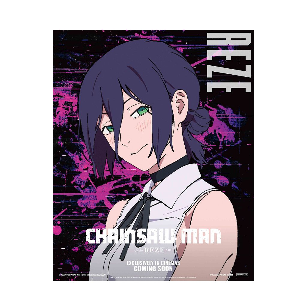 （現貨）鏈鋸人 劇場版 電影版 蕾潔篇 特典 蕾潔角色款 A3 特殊工藝 美麗華影城 海報 限量 限定 官方 周邊 收藏