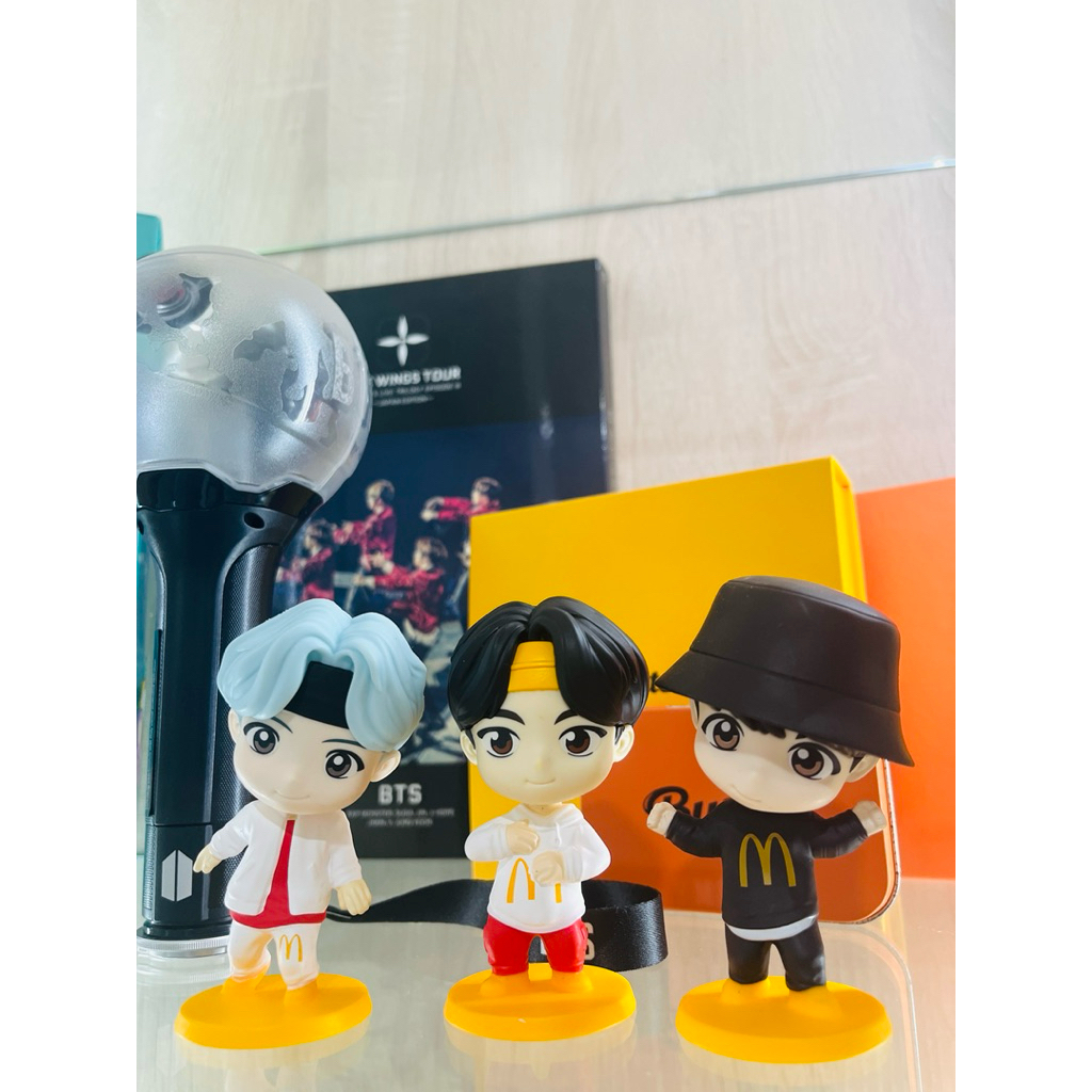 BTS盲盒 麥當勞聯名款 suga 閔玧其 Jin 金碩珍  Jung kook 柾國