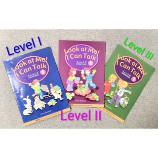弋果Eagle 英文教材"Look at Me! I Can Talk" Level 1-3