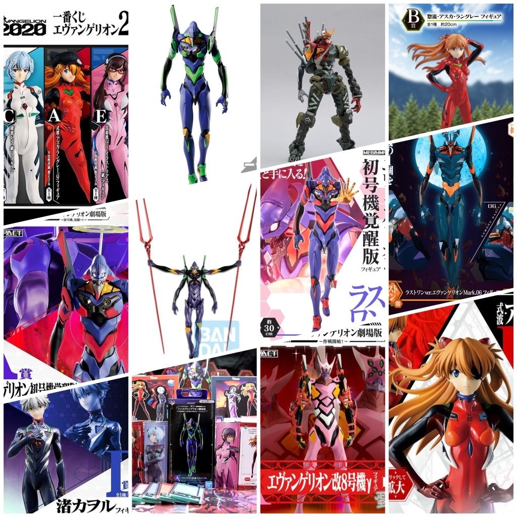 福音戰士 一番賞 拆擺無盒 初號機 覺醒初號機 新2號機 MK6 8號機 13號機 綾波零 明日香 真希波 真嗣 正版