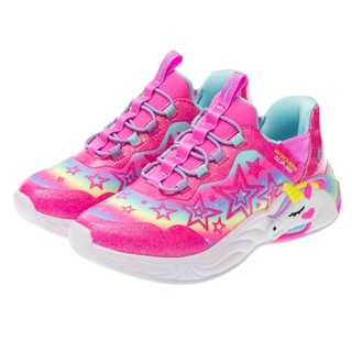 SKECHERS 童鞋 女童燈鞋系列 瞬穿舒適科技 UNICORN DREAMS - 302296LPKMT