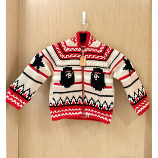 絕版稀有品】BAPE KIDS冬季雪季、聖誕毛衣、稀有粗棒針限量開衫毛衣外套NIGO上身款、聖誕星雪花限量開衫毛衣外套