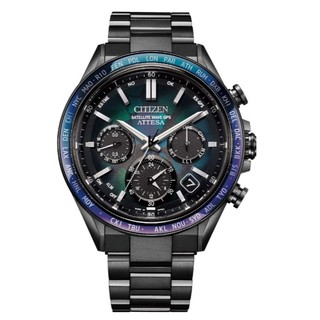 特 CITIZEN 星辰 限量 宇宙幻彩 GPS光動能 LAYERS of TIME ATTESA CC4057-60E