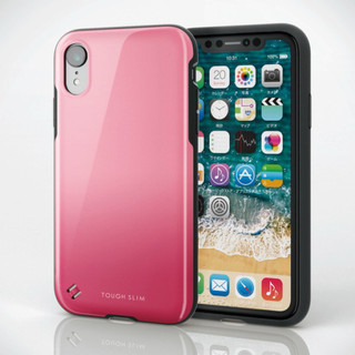 【日本ELECOM】軍規防摔殼 iPhone XR 保護殼 正品現貨 吊飾孔 吊環 iface同款