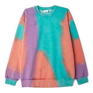 OBEY Sustainable Tie Dye - Purple Nitro 大學T