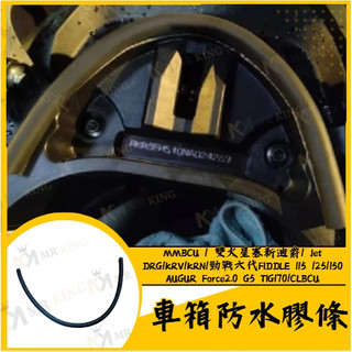 🔱 Mr 🔱車箱防水膠條 坐墊防水膠條 蜂鳥 FIDDLE 曼巴 TIG DRG KRV 勁戰六代 AUGUR 全新迪爵