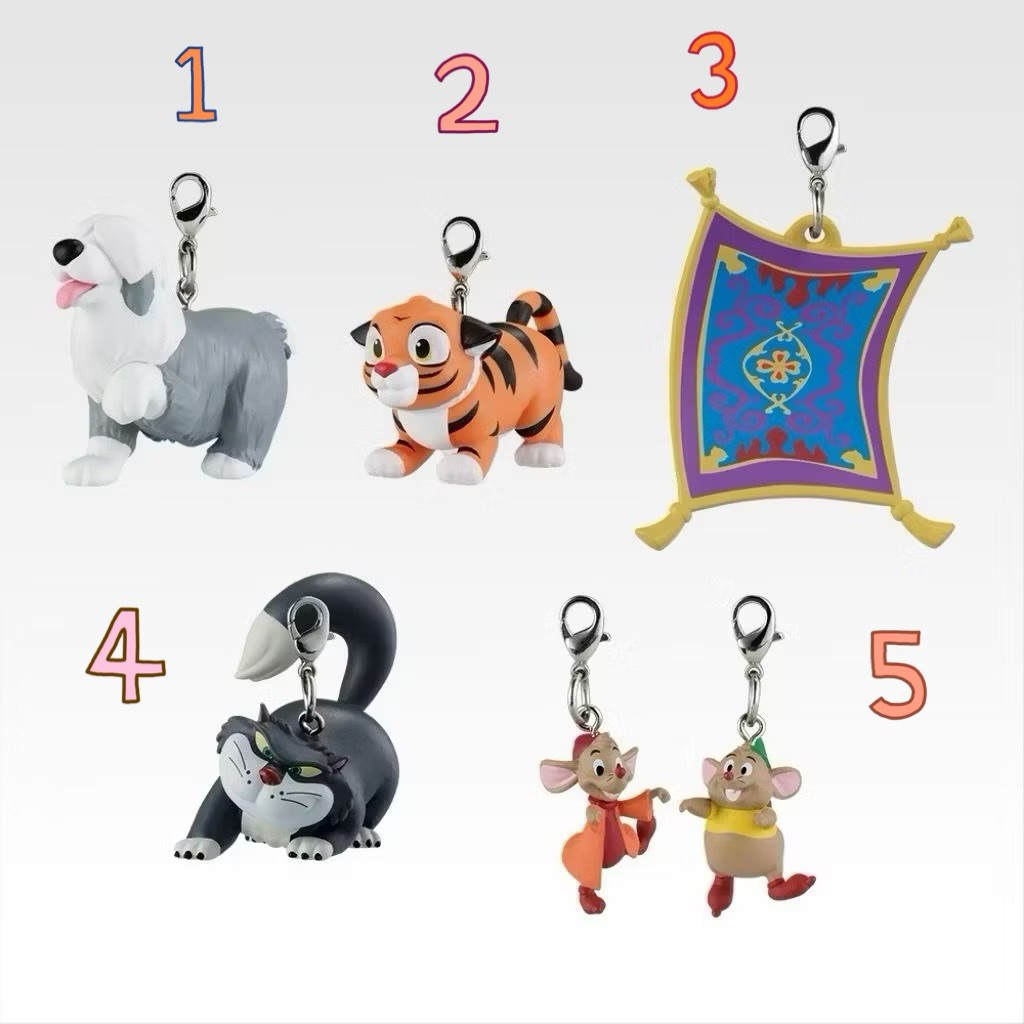 迪士尼一番賞配角吊飾❤️葛斯傑克/魯斯佛/小美人魚/阿拉丁魔毯/樂雅