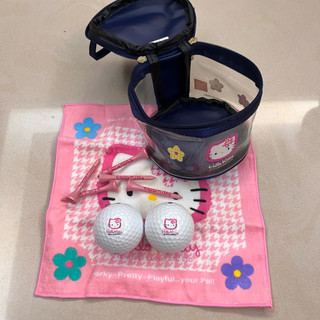 ［全新］Sanrio 三麗鷗 hello kitty maxfly beaut 高爾夫球組 復古絕版