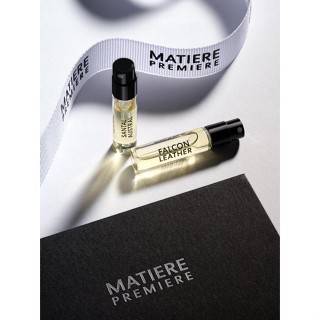 MATIERE PREMIERE 焚膏繼晷 原生香檀 百葉薔薇 獵鷹皮革 水晶番紅花 濃香精 試香